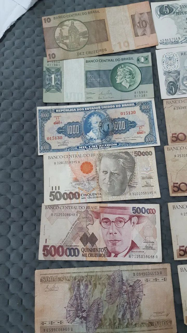 Lindas cedulas Raras para colecionador 