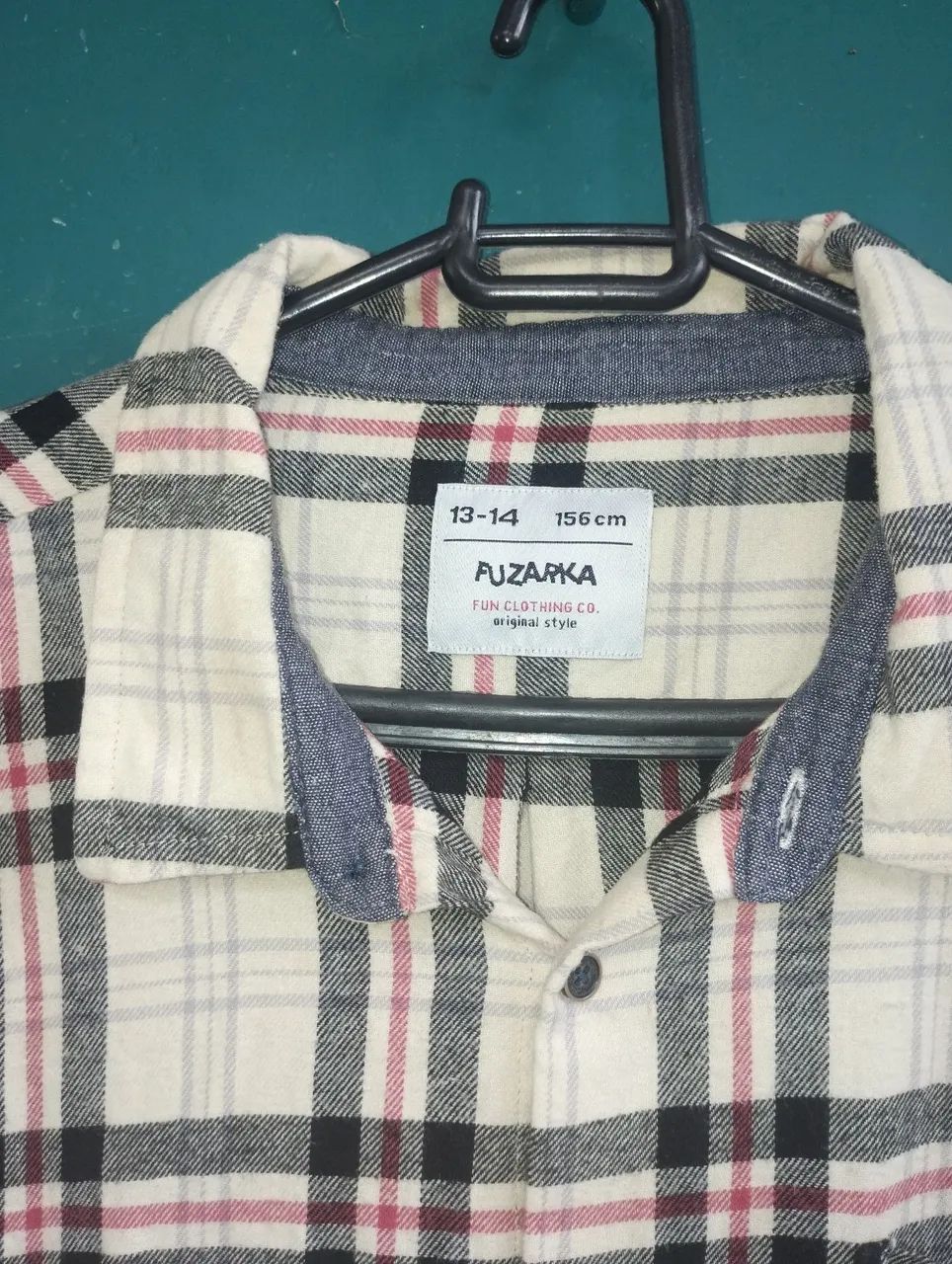 Camisa xadrez infantil - Foto 3