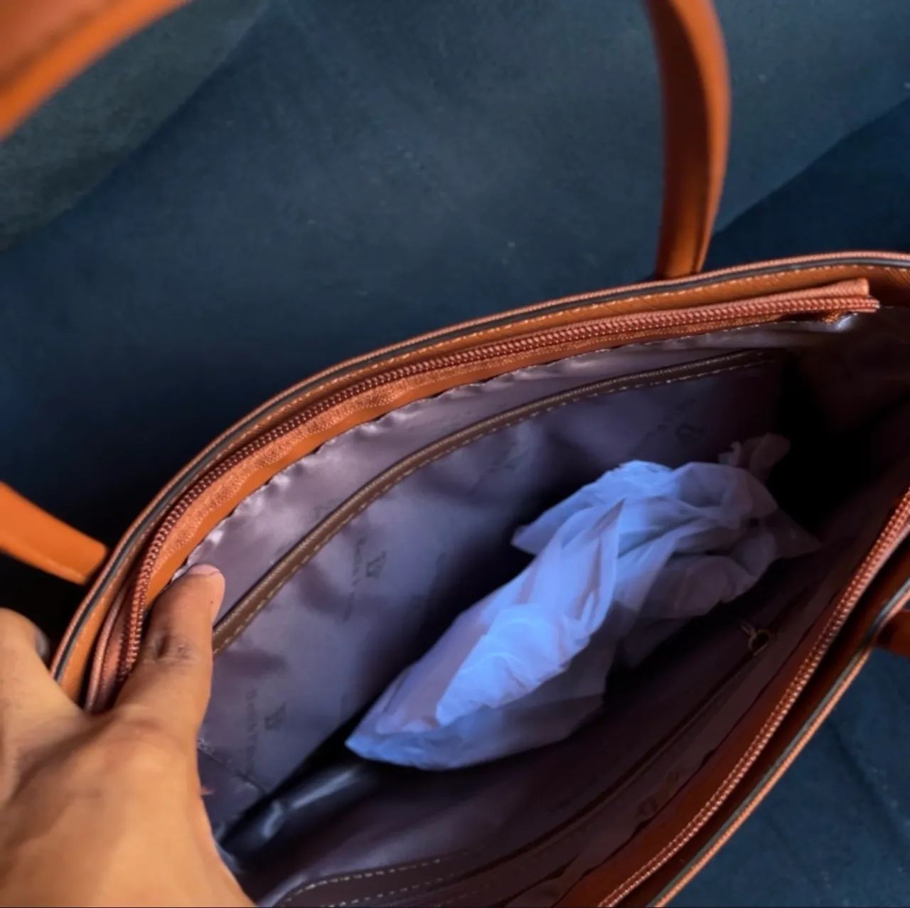 Bolsa marrom  - Foto 2