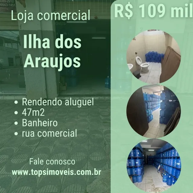 Loja comercial na Ilha dos Araujos