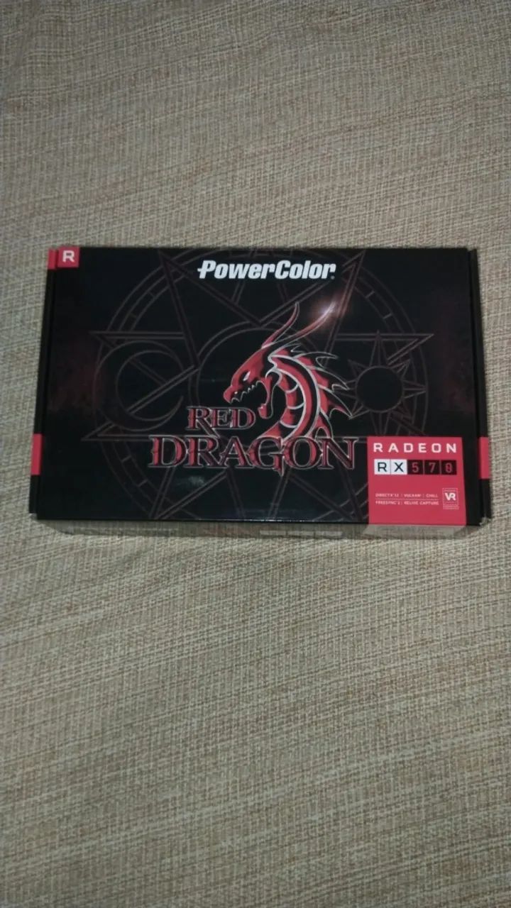 Placa De Vídeo Powercolor Red Dragon Radeon Rx 570 4gb Gddr5 (Usado) - Foto 3