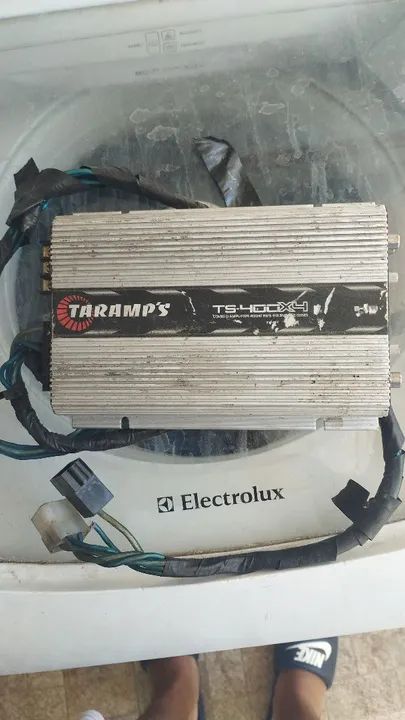 Caixa de som usado tá tudo funcionando  - Foto 3