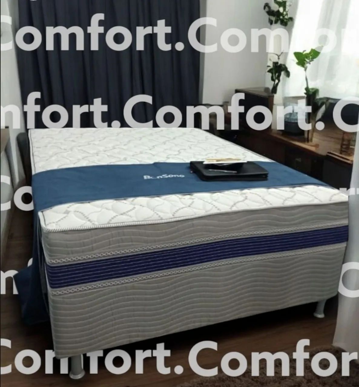 Unibox casal bon sono 18cm molas ensacadas 