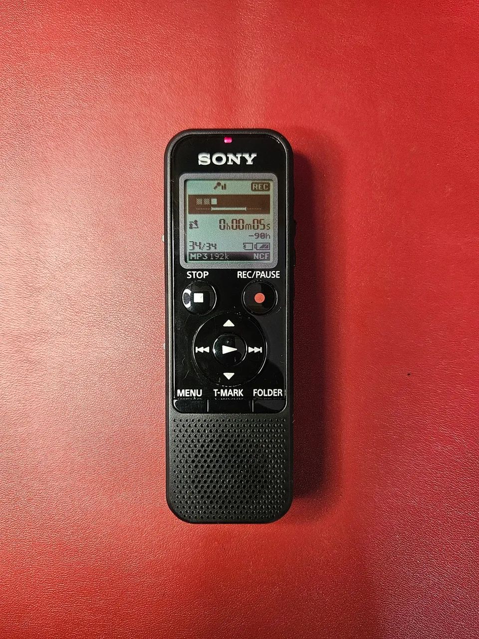 Gravador Sony PX 440 e Microfone lapela Sony ECMLV1  - Foto 3