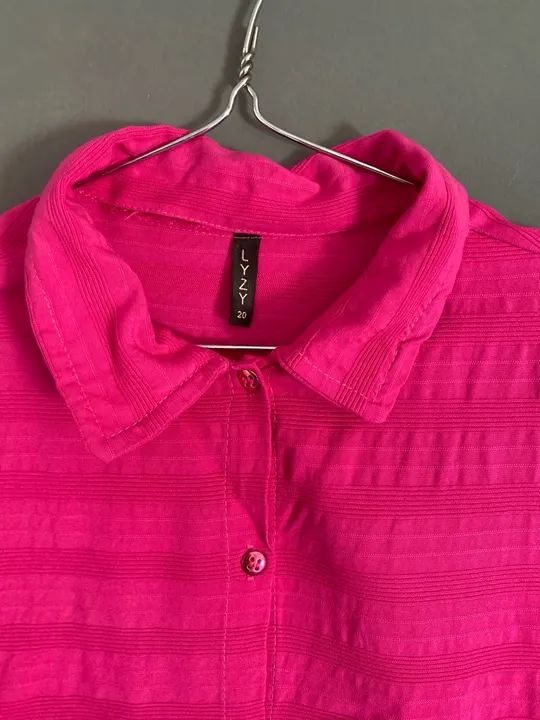 blusa croped rosa m - Foto 2