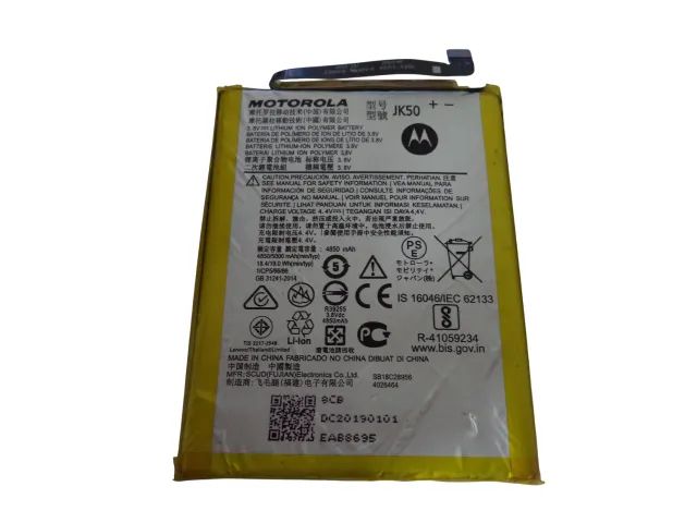 bateria original moto g7 power jk50