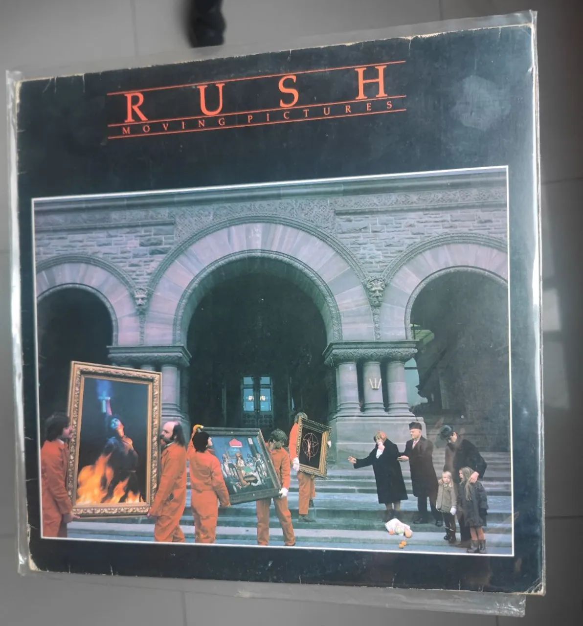 Vinil Rush - Moving Pictures LP 1981 