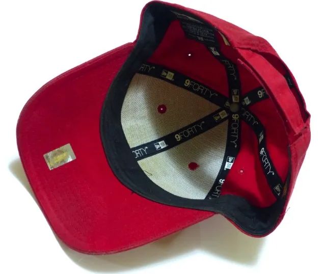 New Era x Manchester United - Boné com ajuste em velcro (Raro) - Foto 3