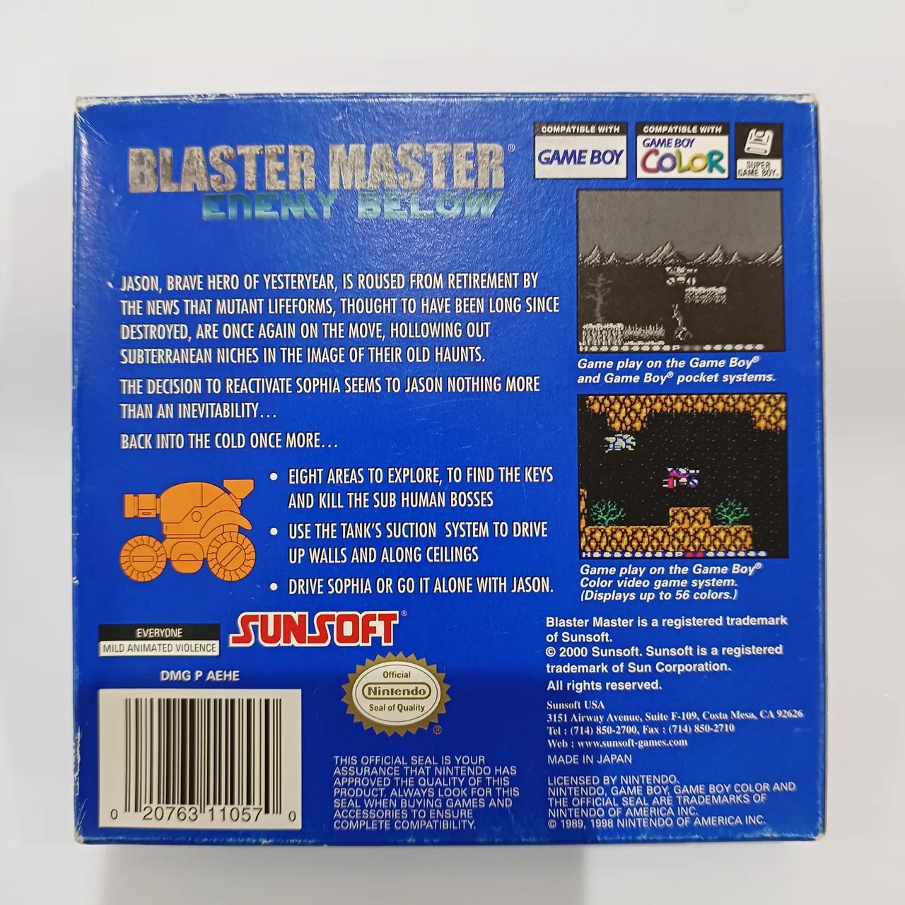 Blaster Master: Enemy Below - Game Boy Color - Foto 2