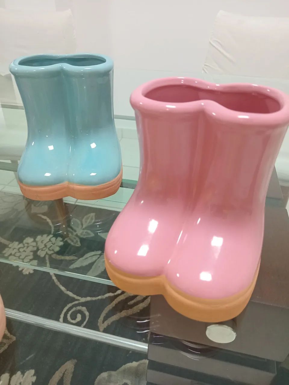 Botinhas decorativas -Vasos Decorativos em Cerâmica - Foto 3