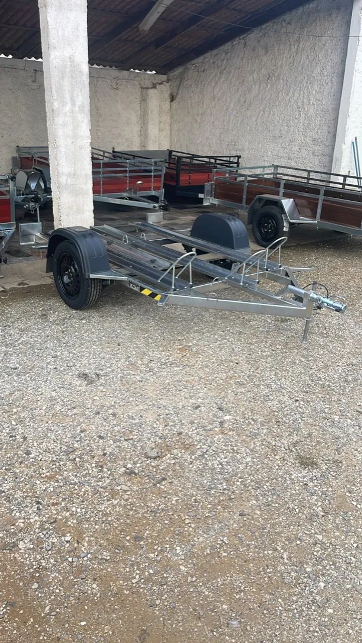 Carretinha para transporte de motos - Foto 2