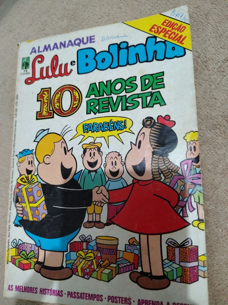 Gibi Almanaque Lulu e Bolinha 