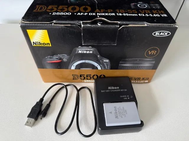 Nikon D5500 (Apenas 2k Clicks) + Af-p 18-55mm - Foto 4