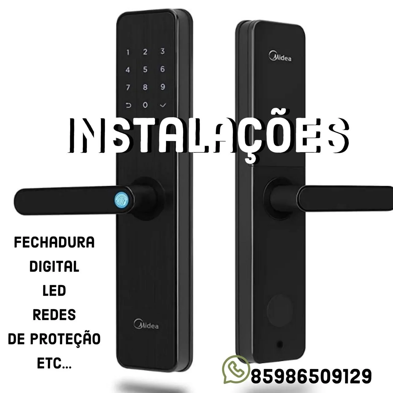 Instalação de fechadura eletrônica