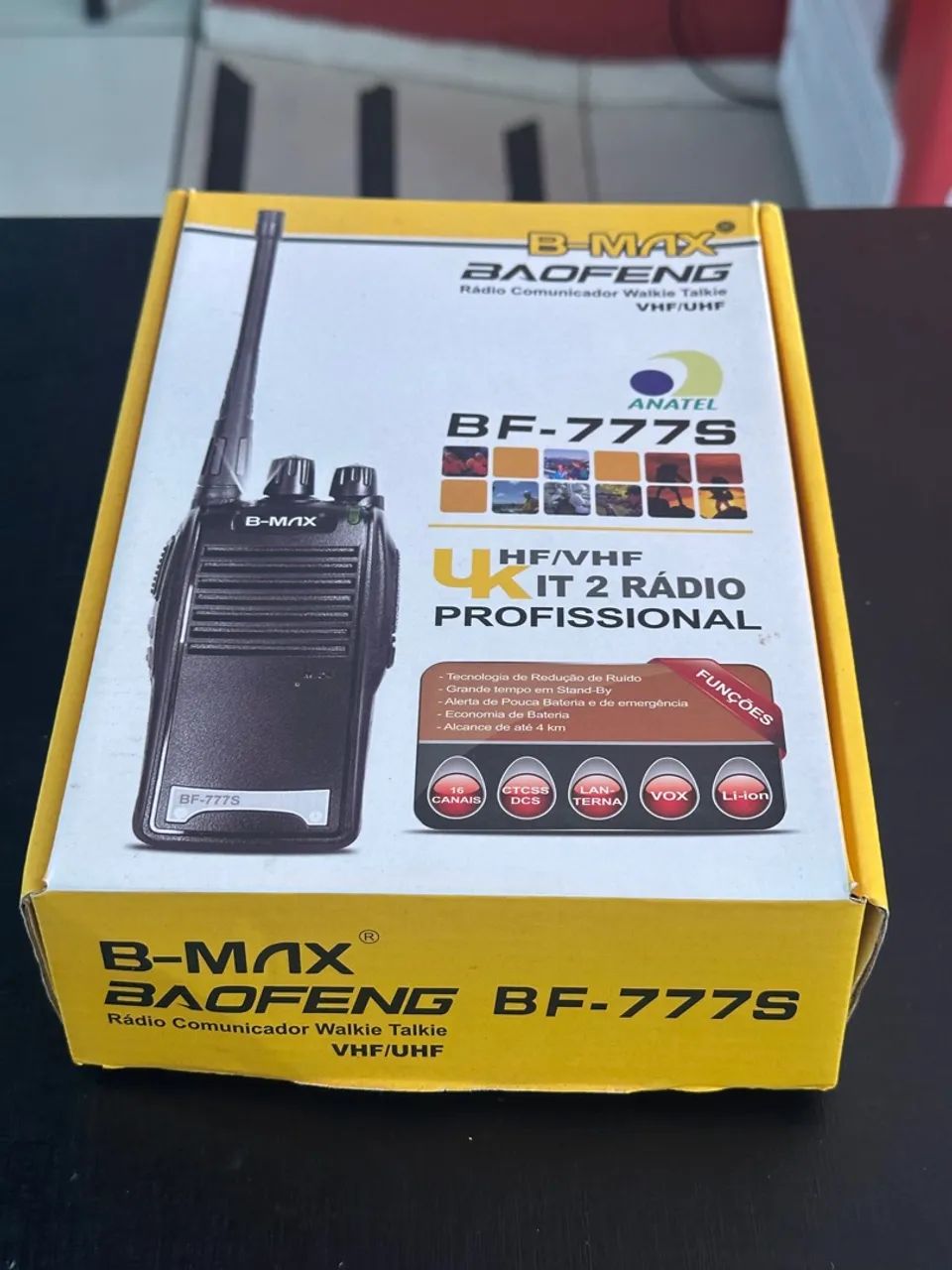 Rádio Comunicador Walkie Talkie Baofeng BF-777S