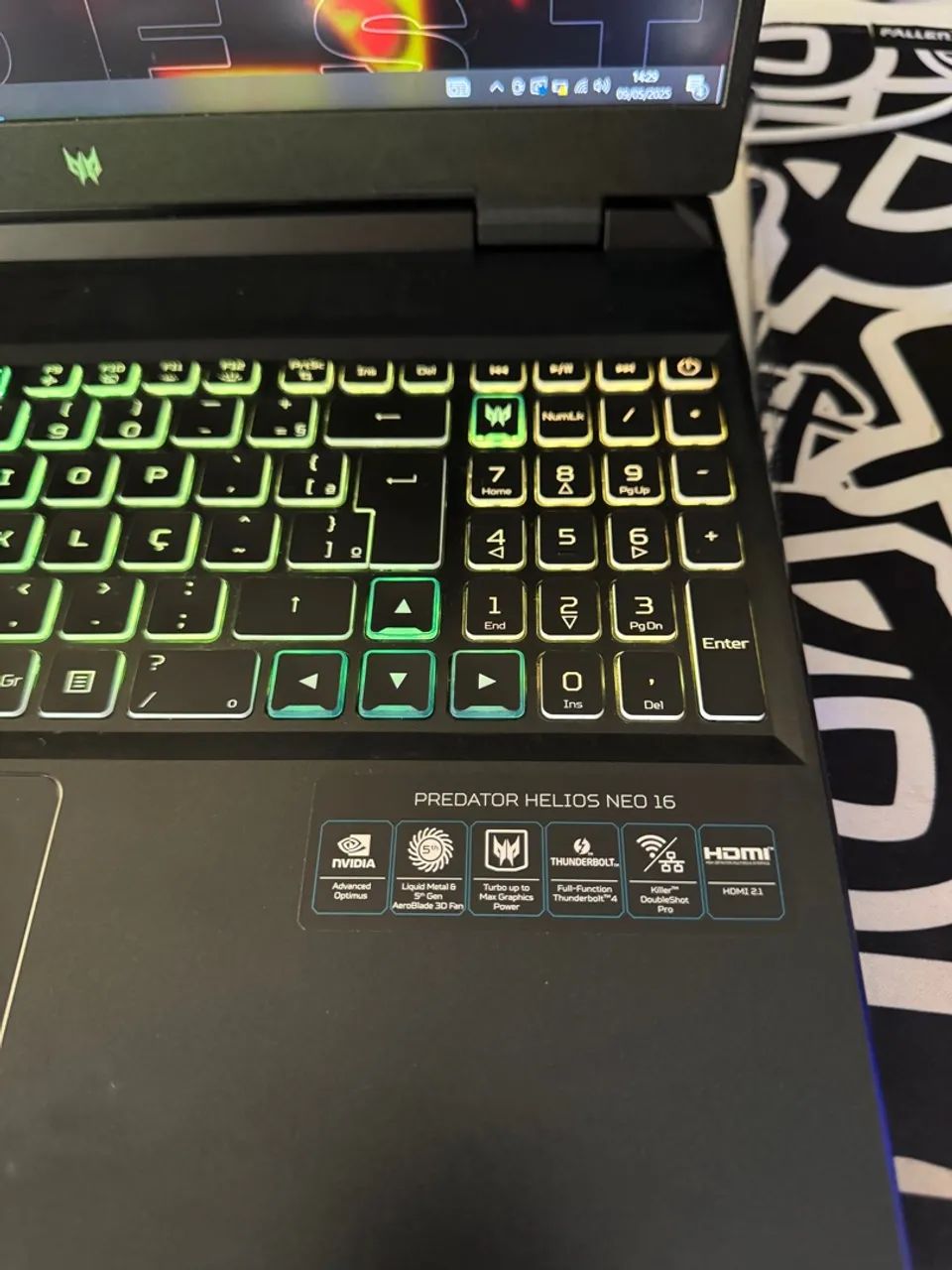 Notebook Gamer Acer Predator Helios Neo 16 i7 RTX 4060 - Foto 3