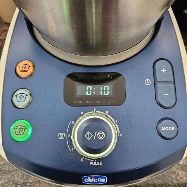 Chicco Delonghi Baby Meal - Panela Robo de cozinha 220v - Foto 5