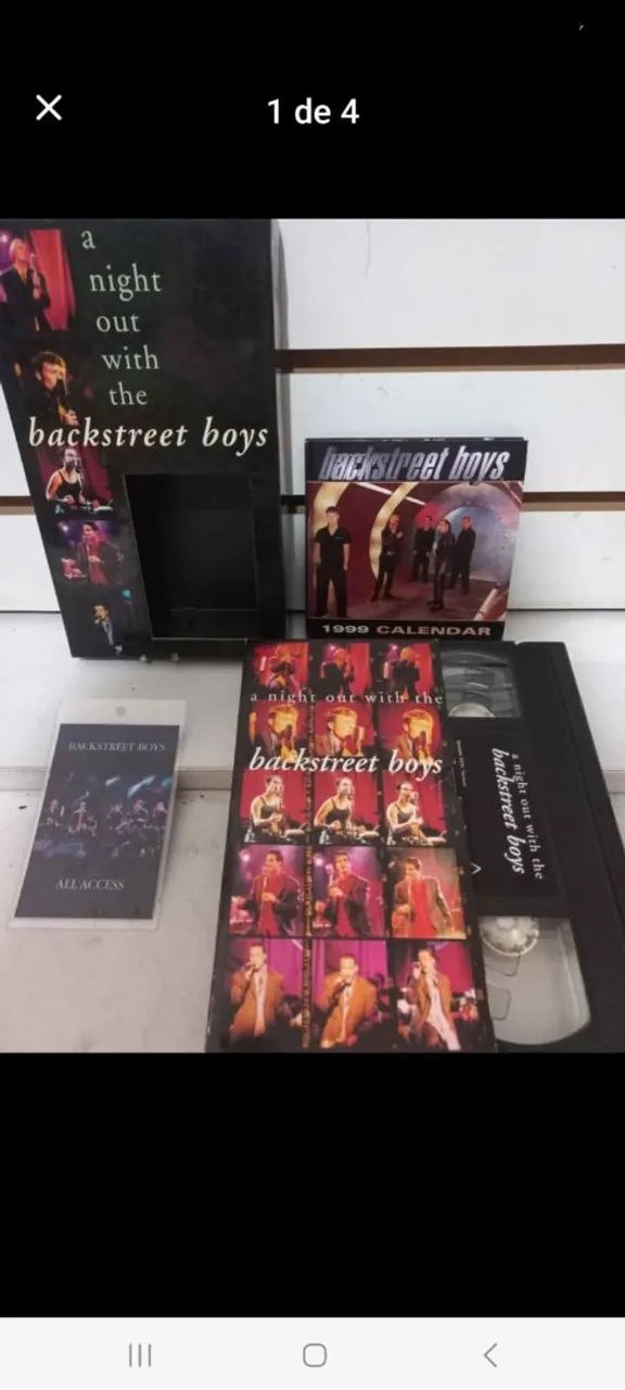 Fita vhs Backstreet Boys - Foto 2