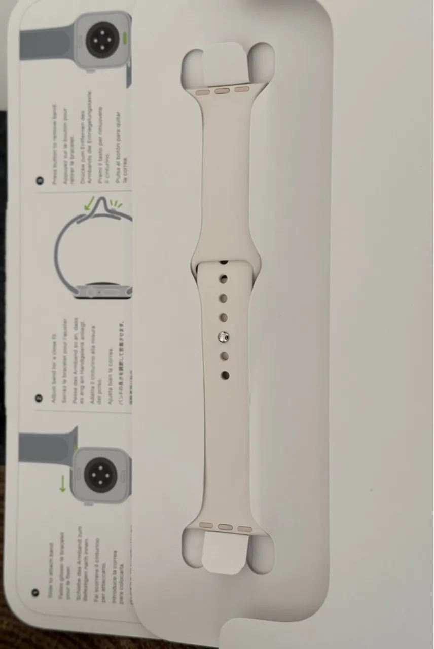 Pulseira esportiva - Apple Watch - Blush clara