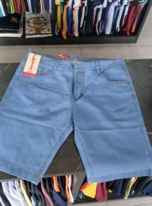 Bermuda jeans masculina