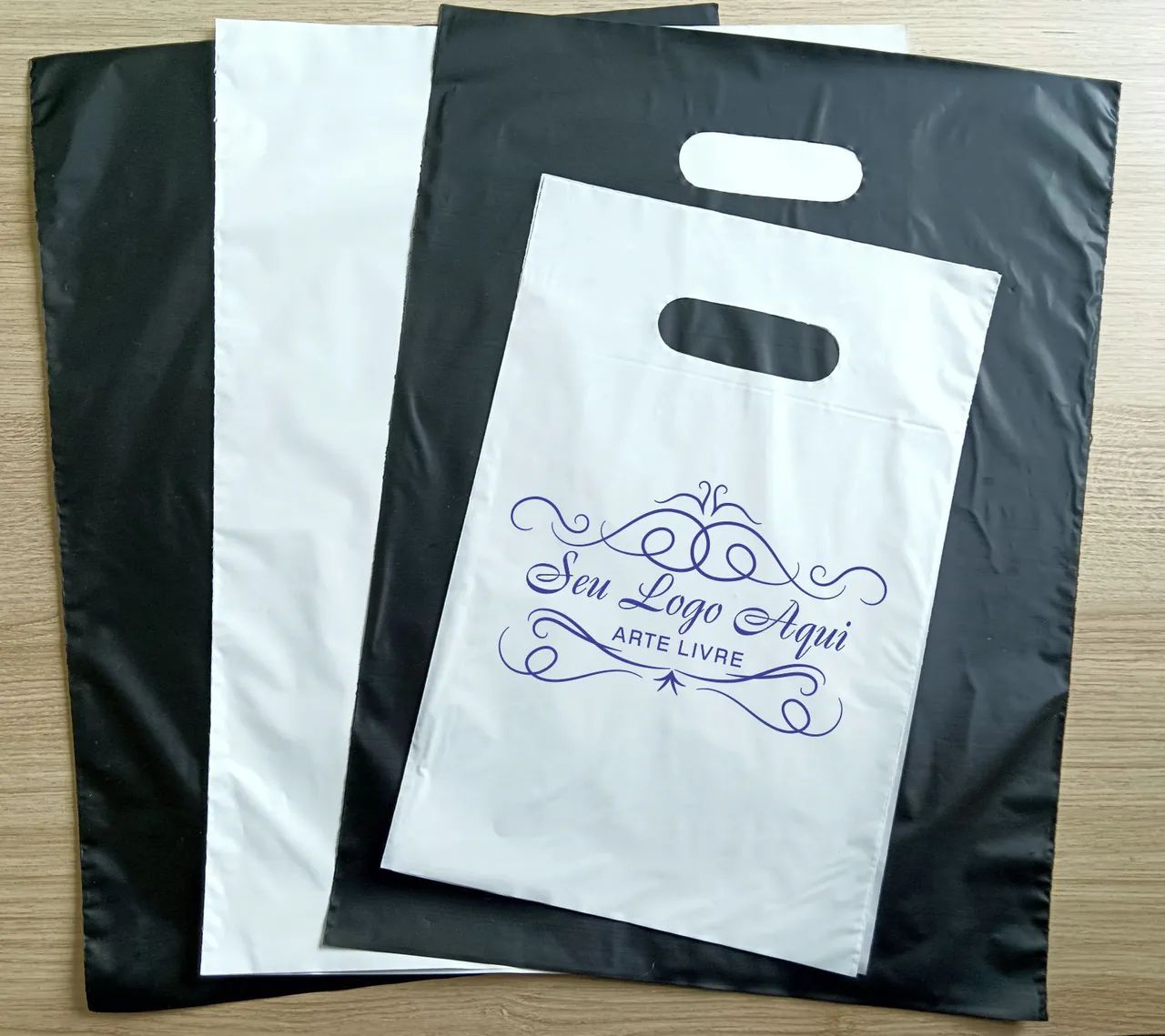 Sacolas plásticas personalizada - Foto 4