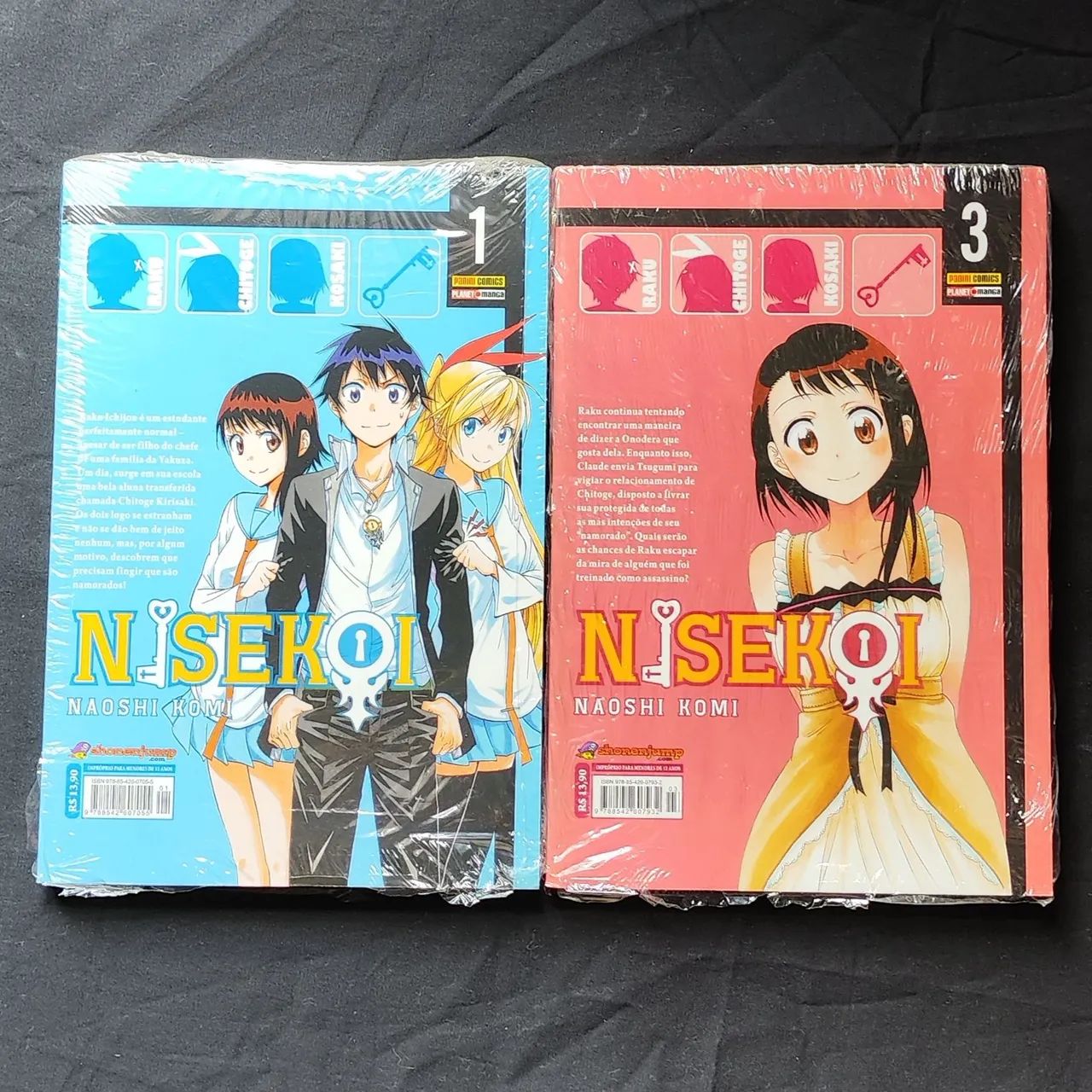 nisekoi vol 1 e 3