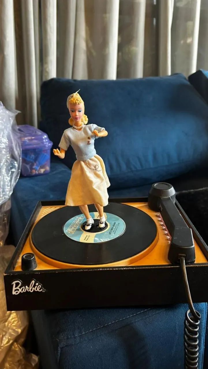 Telefone Barbie Retro