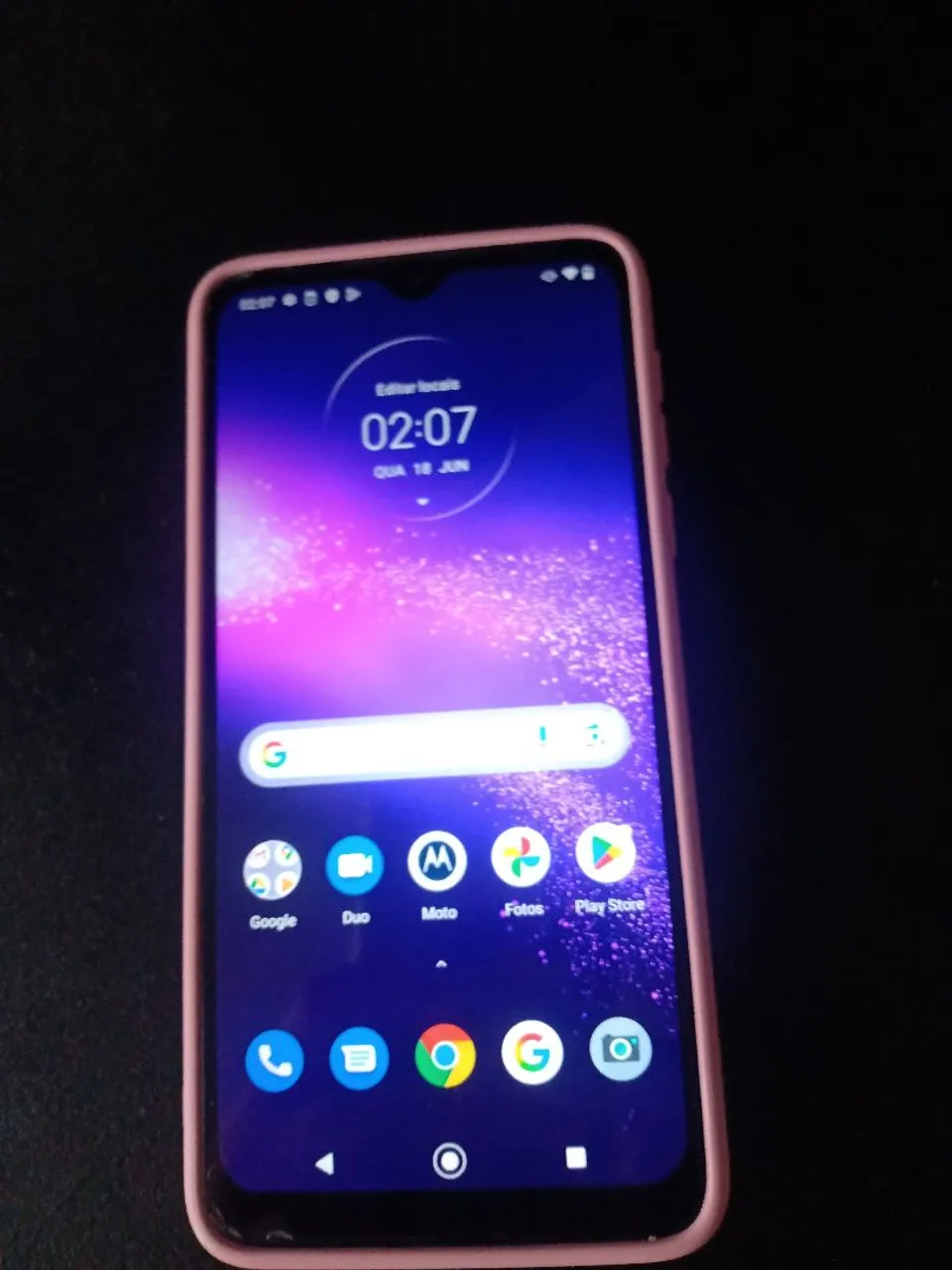 Vendo celular Motorola one macro