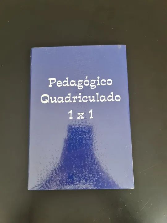 Caderno Pedagógico Quadriculado 1x1 - 96 folhas