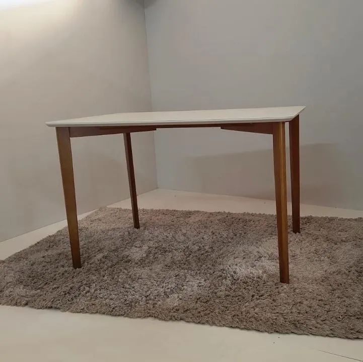 Mesa de Jantar 1,20m Ravi Mdf Laqueado tt75 - Foto 2