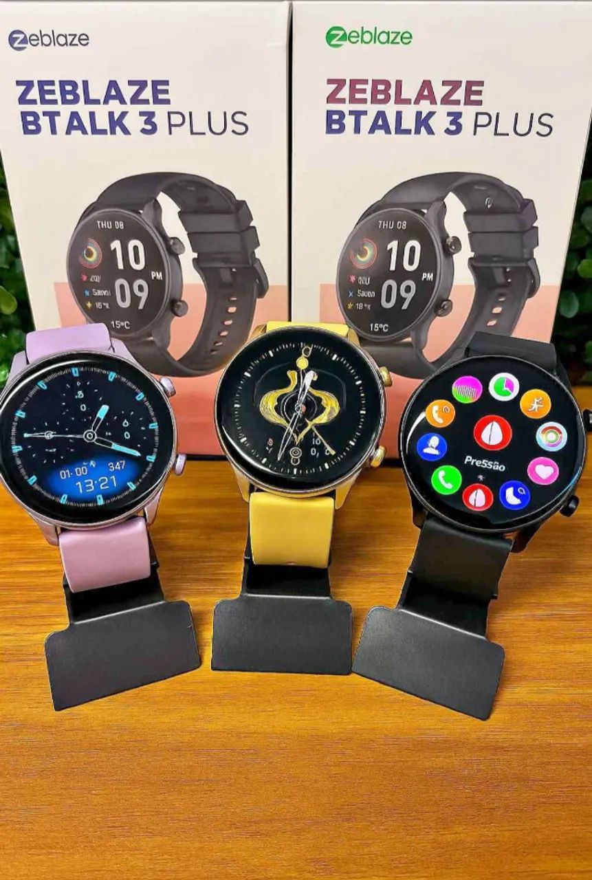 Smartwatch Zeblaze btalk 3 plus - lacrado  - Foto 3