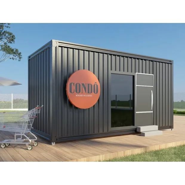 Conteiner (container) para lojas, mini mercado, conveniência e etc... - Foto 3