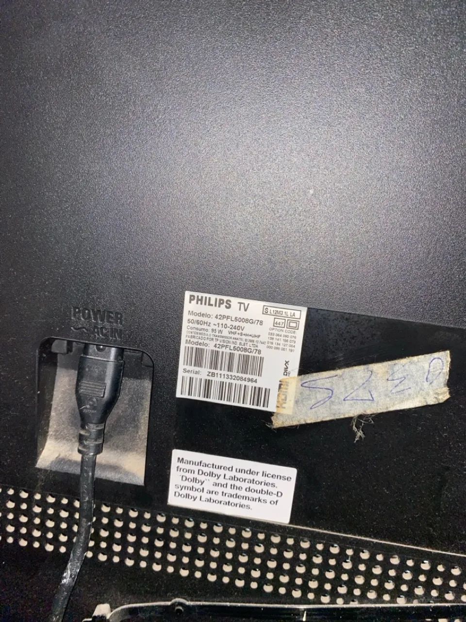 TV  Philipsde 42 polegadas, com tecnologia LED. - Foto 5