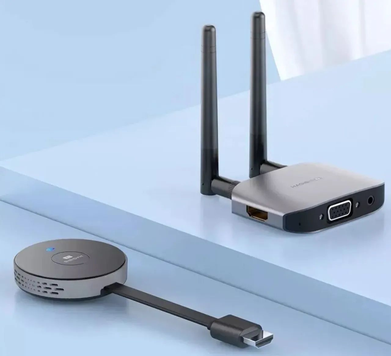 Transmissor de Vídeo Sem Fio 5.8G HDMI 1080P até 50 Metros - Foto 2