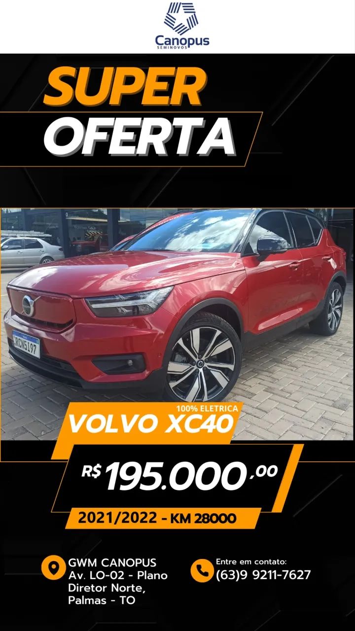 Volvo XC40 P8 RECHARGE ELECTRIC BEV PURE AWD