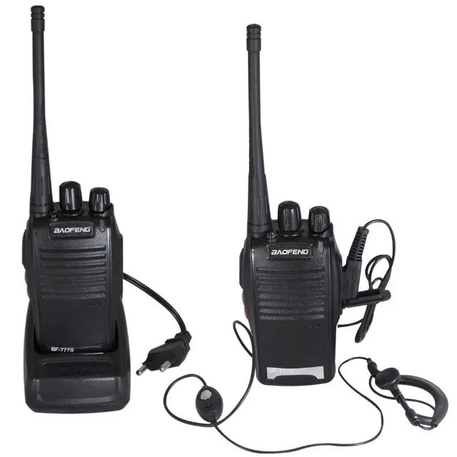 Rádio  Walk Talk Comunicador BF-777S - Bmax Baofeng Igrejas Enventos- Loja Coimbra Entrega
