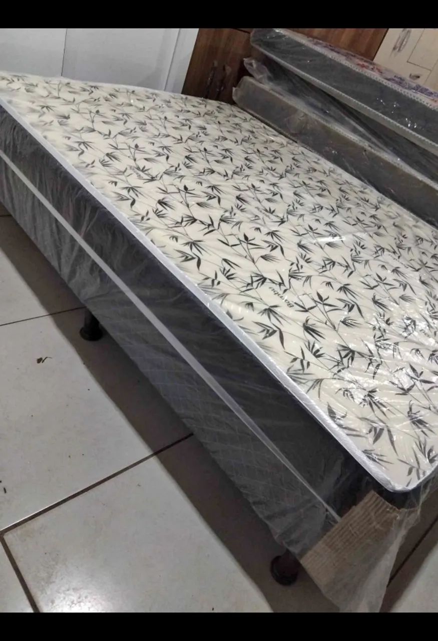 Cama Casal Macia Conjugada 08Cm Luxo Nova - Promoção 