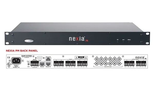 Audiovisual - Multimídia - Biamp Nexia PM - Processador Digital de Sinais 