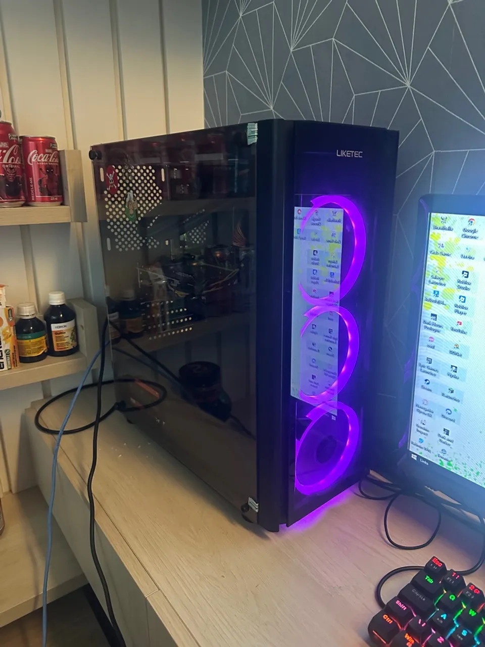 Vendo pc gamer completo seminovo