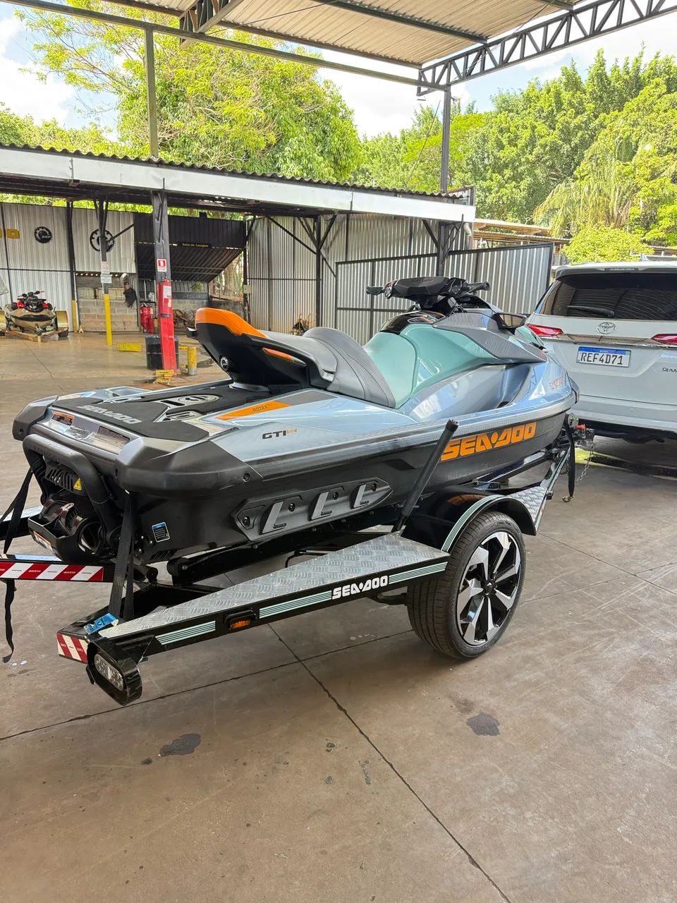 Vendo GTI 130/SE 2024 com carreta personalizada único dono  - Foto 2