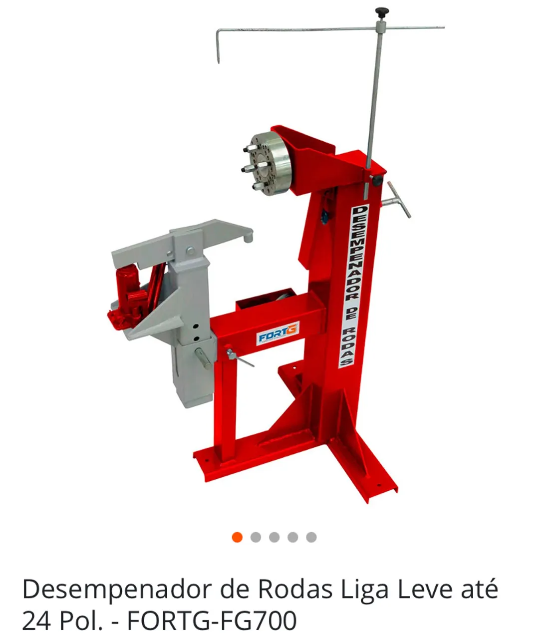 Desempenador de Rodas Liga Leve 24 Pol. - FORTG-FG700
