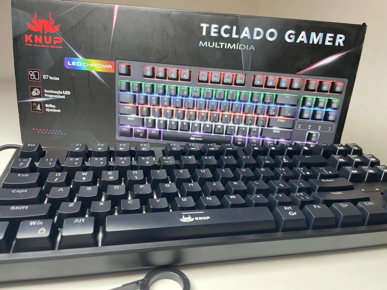 Teclado mecânico Gamer knup KP-TE107 - Foto 2