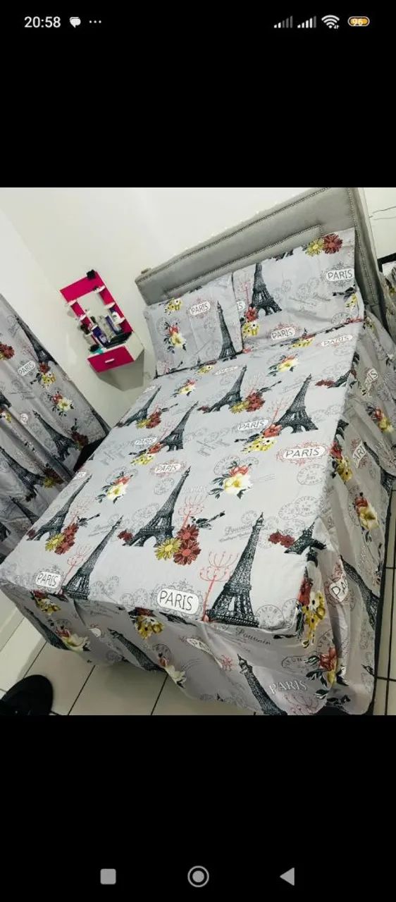 Jogo de cama casal e solteiro 