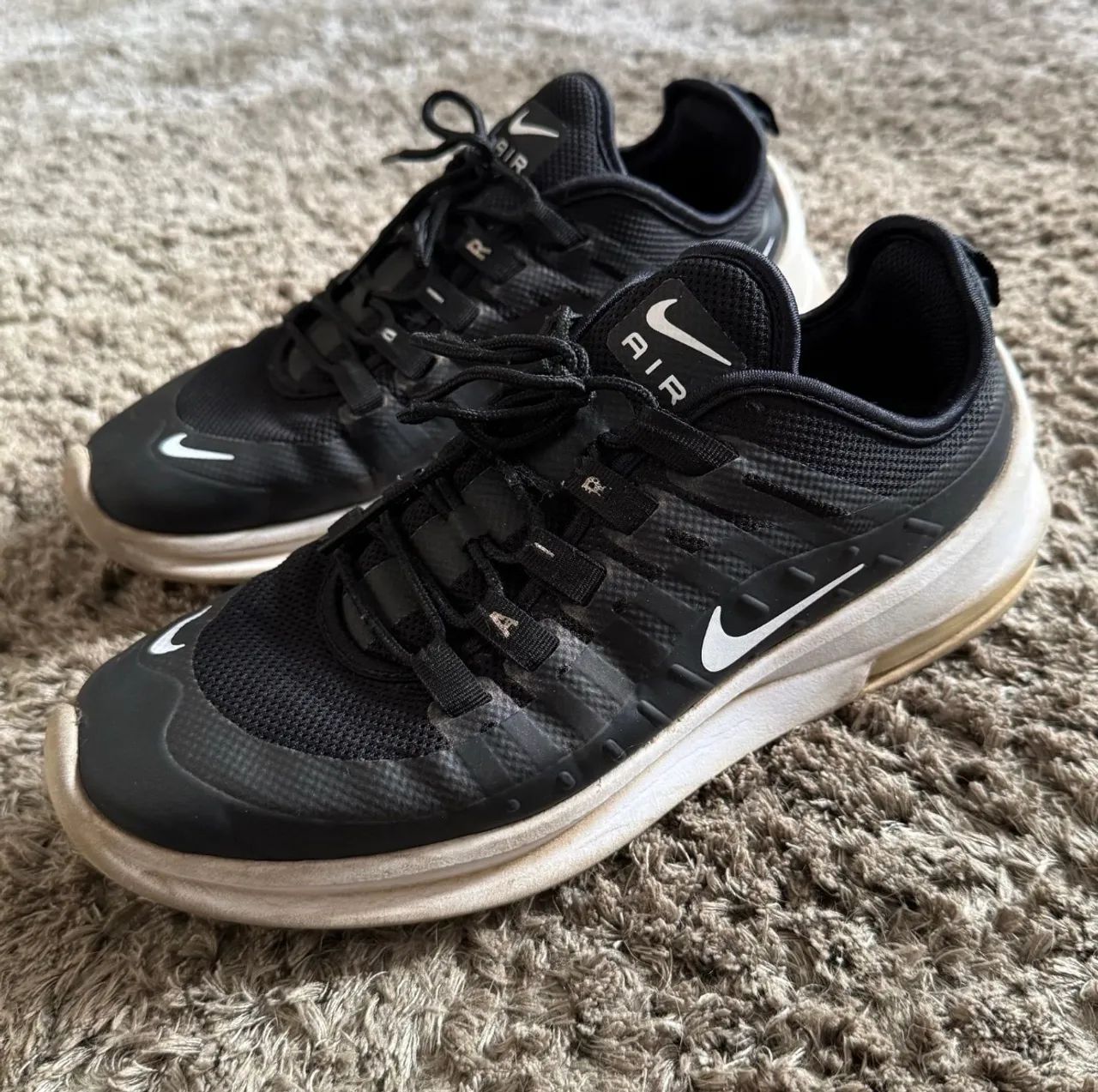 tênis nike air max axis preto/branco Calçados Cidade Alta