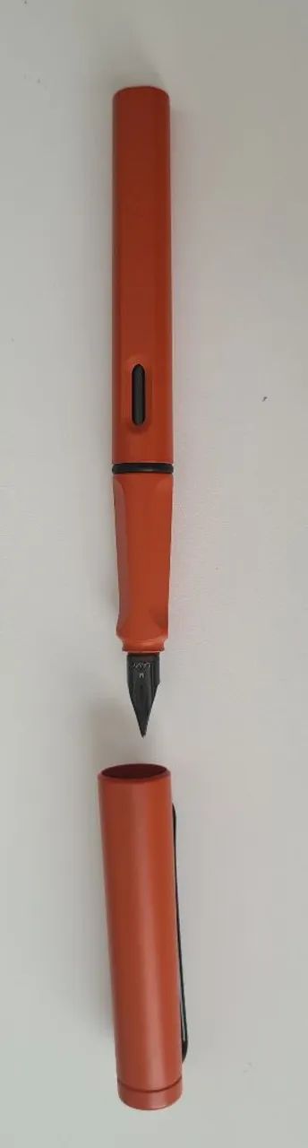 Caneta tinteiro Lamy Safari laranja - Foto 2