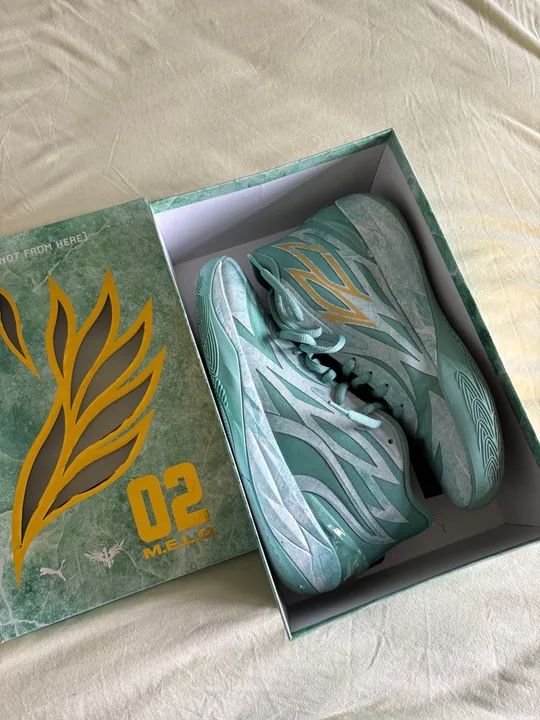 Tênis Puma MB 0.2 Lamelo ?Jade? - Foto 2