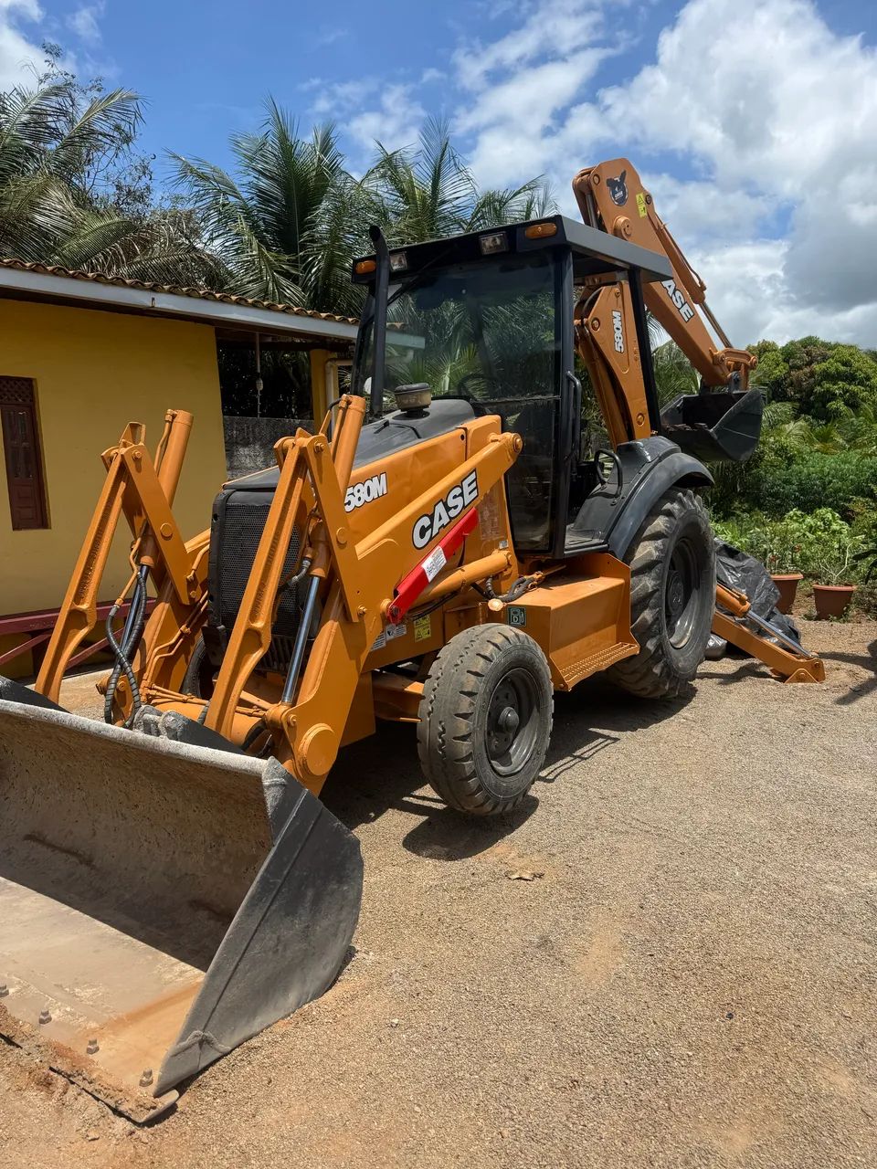 Retroescavadeira Case 580M - Foto 2