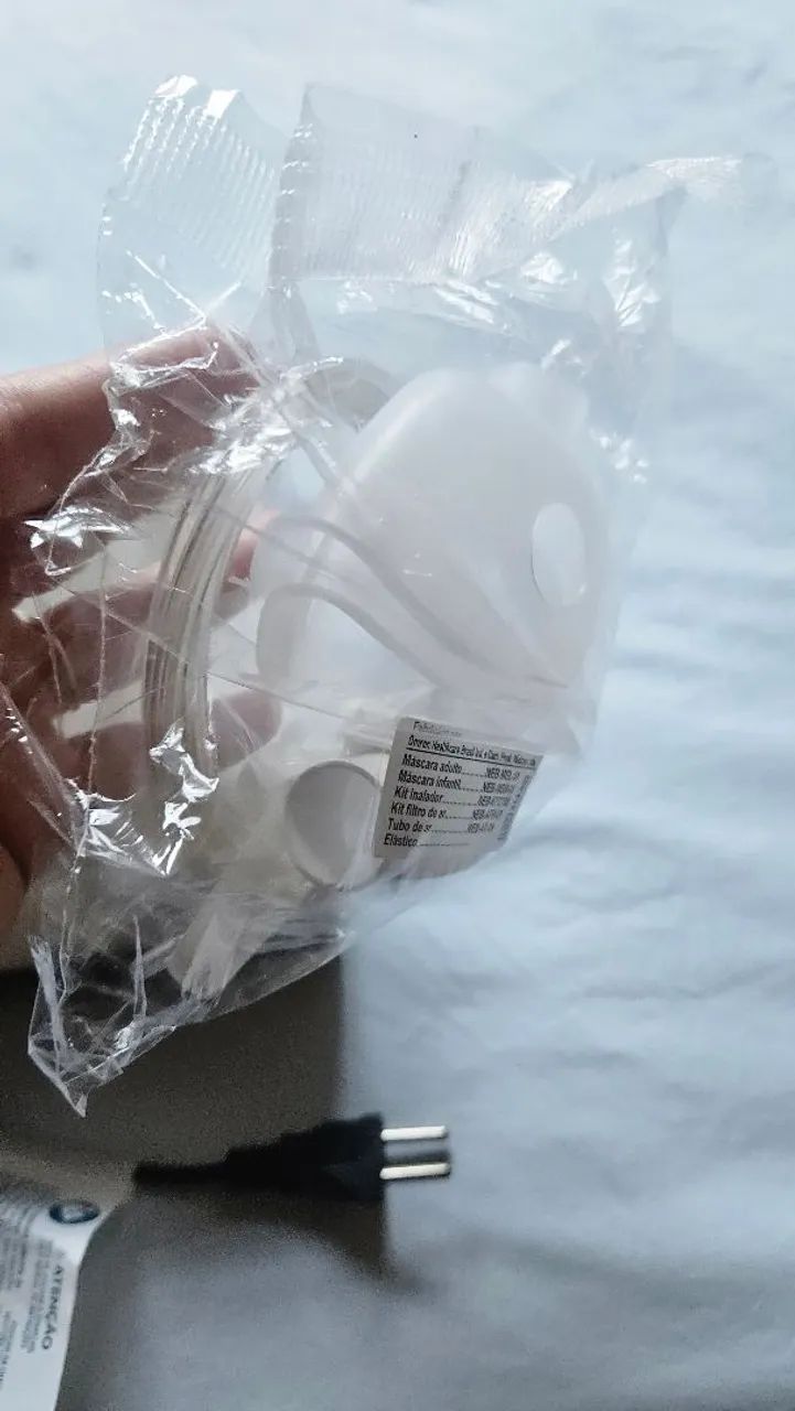 Nebulizador, inalador Omron. Novo - Foto 4
