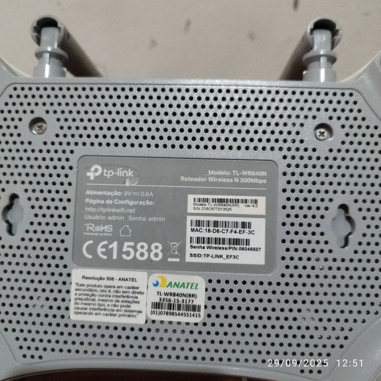 Roteador TP- link TL-WR840N - Foto 2