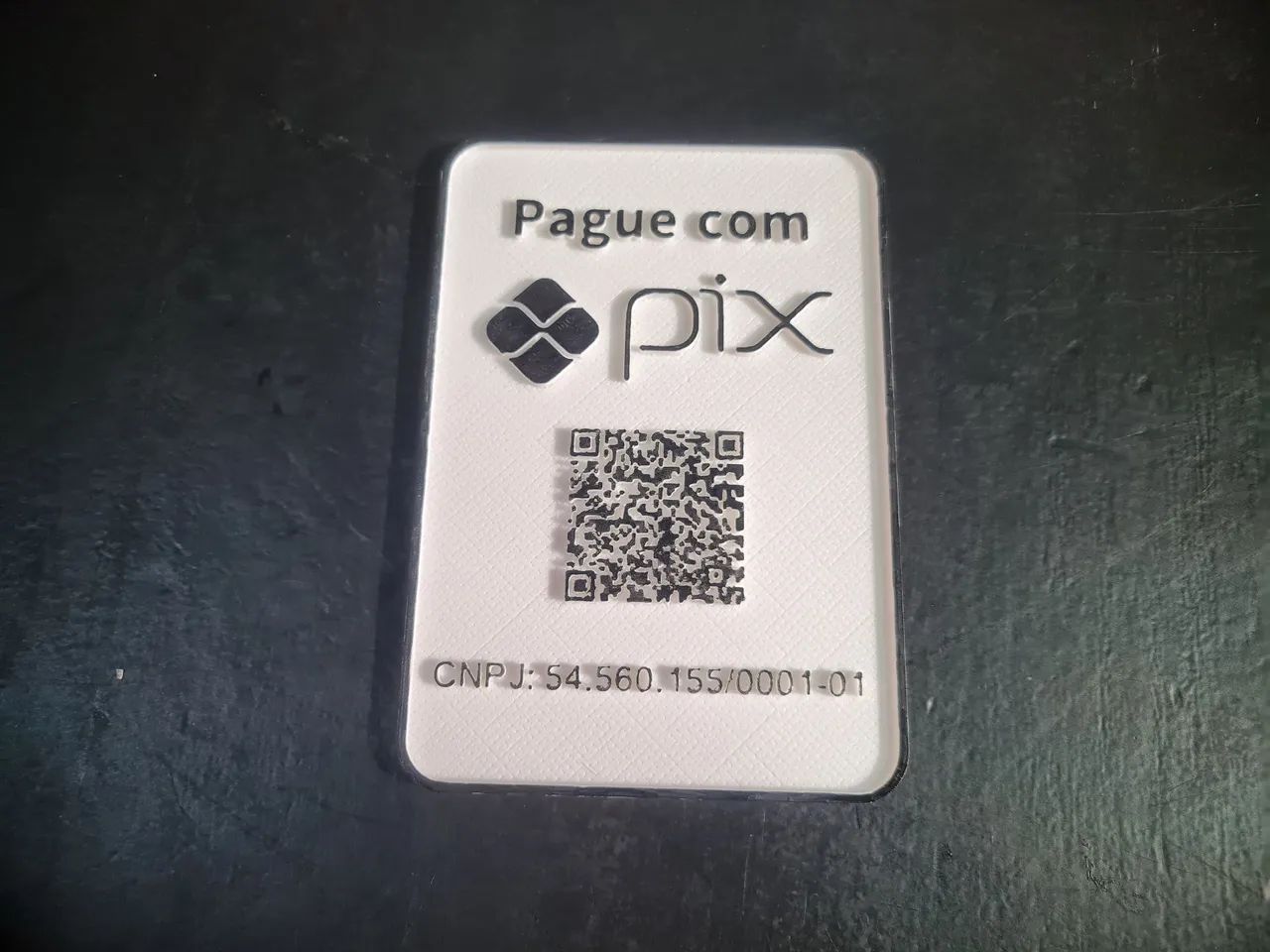 Placa Pix Personalizada